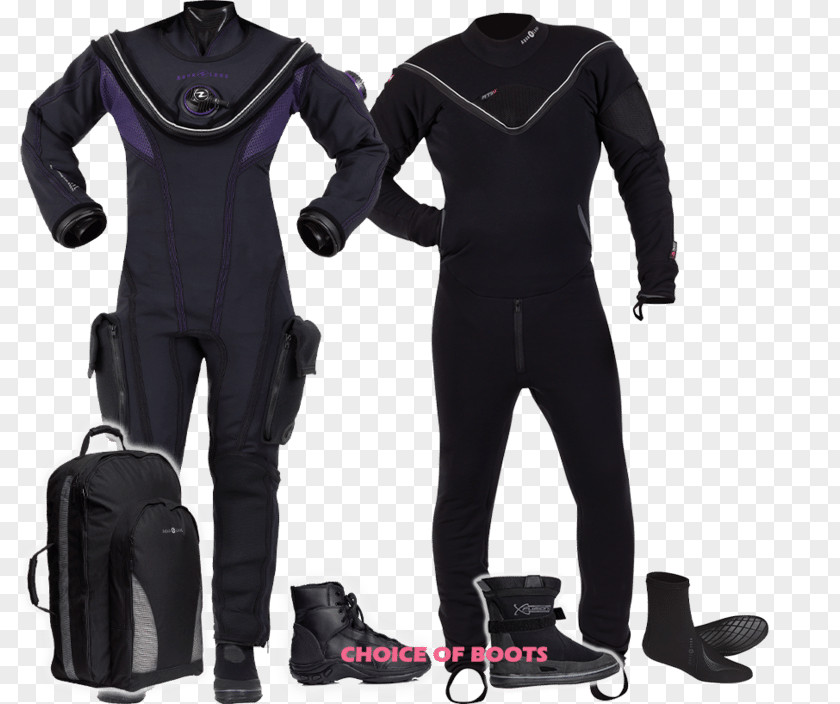 Standard Diving Dress Dry Suit Aqua Lung/La Spirotechnique Scuba Apeks Aqua-Lung PNG