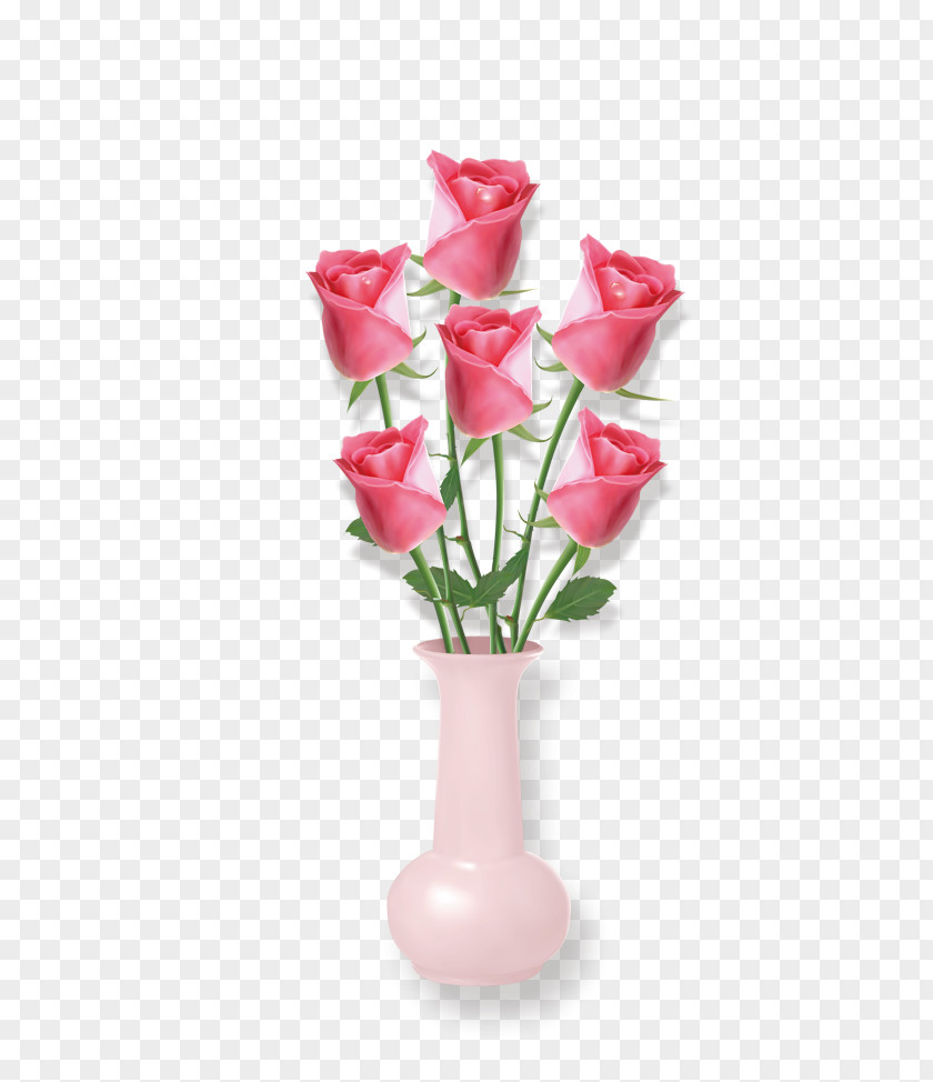 Vase Of Roses Rose PNG