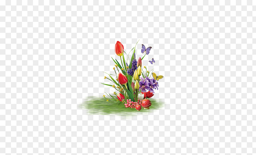 A Bunch Of Tulips Flowers Quran Month Rajab Ramadan Illustration PNG