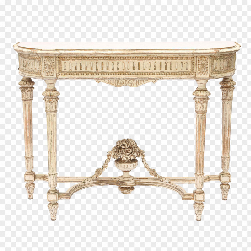 Antique Table Pier Marble Carrara Furniture PNG