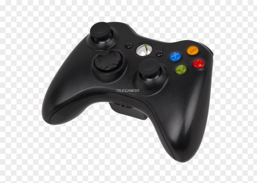 Controller Xbox 360 One Black Game Controllers PNG
