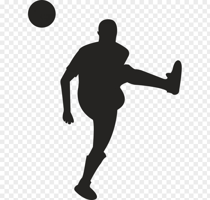 Football Player Futsal Silhouette PNG
