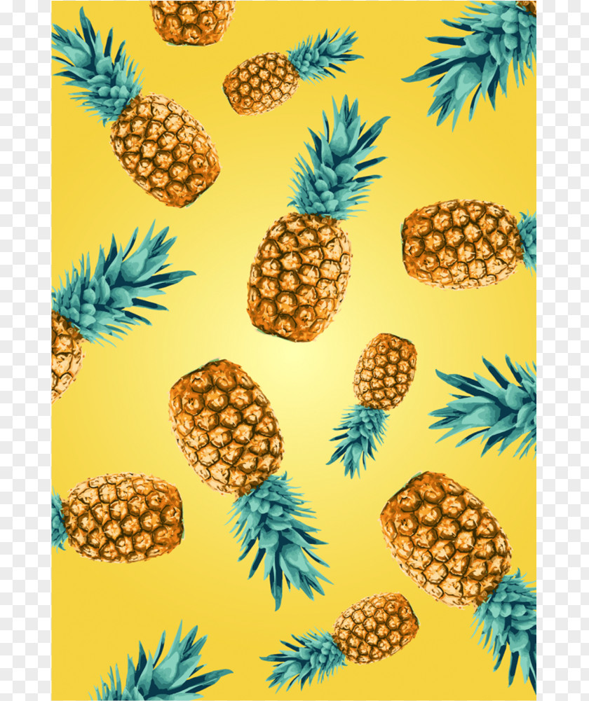 Pineapple Desktop Wallpaper Flamingos Blue PNG