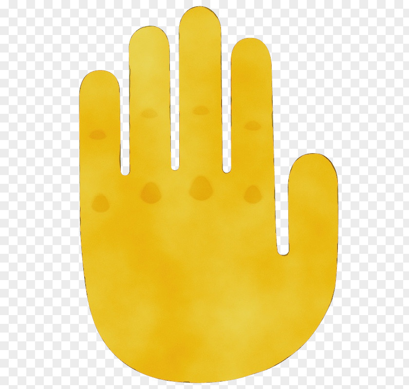 Safety Glove Yellow Meter H&m PNG