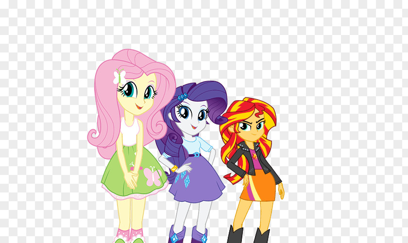 Stamp Passport My Little Pony: Equestria Girls Fluttershy Horse PNG