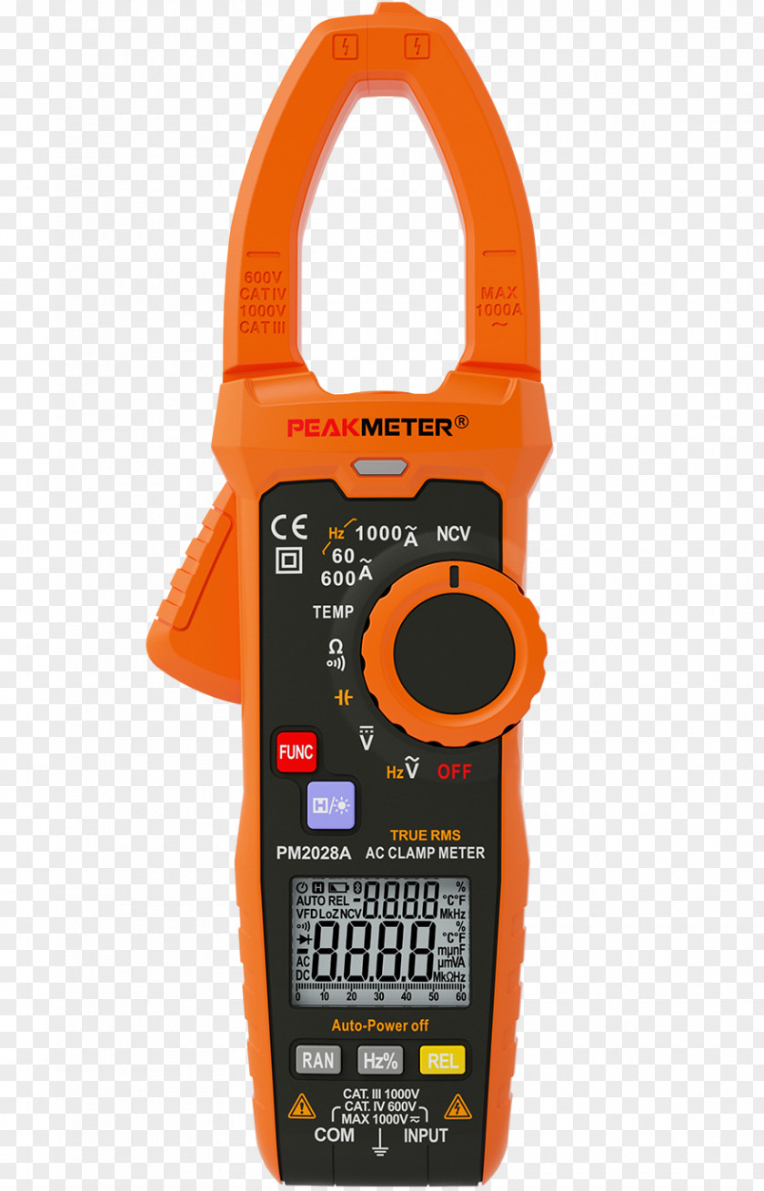 Current Clamp Multimeter Measuring Instrument Peak Meter Alternating PNG