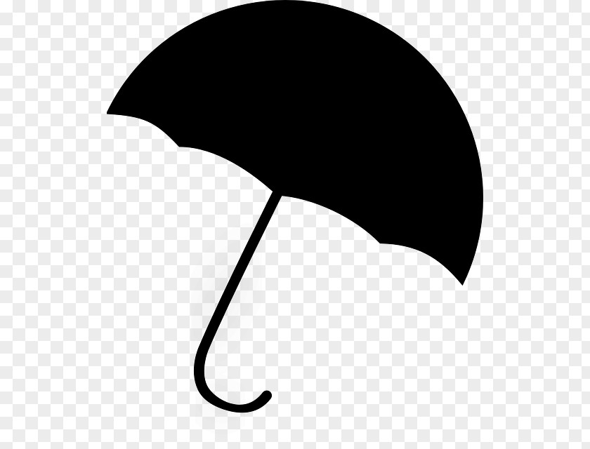 Logo Blackandwhite Umbrella Cartoon PNG