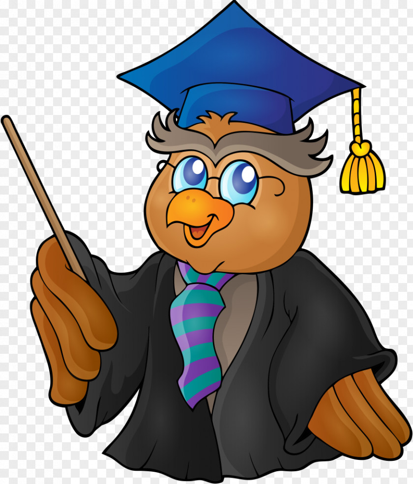 Owl Teacher Can Stock Photo Illustration PNG