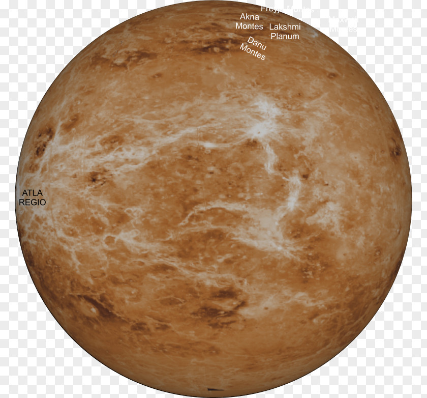 Planet Venus Sphere PNG