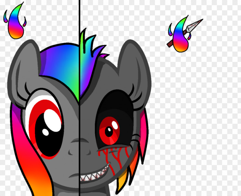 Rainbow Cutie Mark Crusaders Insanity Desktop Wallpaper PNG
