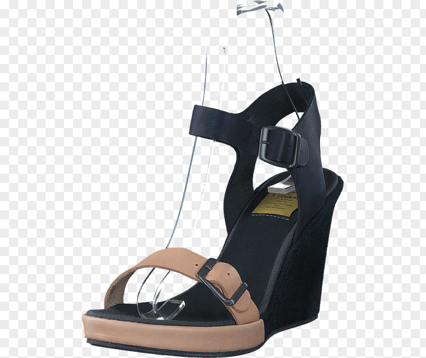 Sandal High-heeled Shoe Blue Color PNG