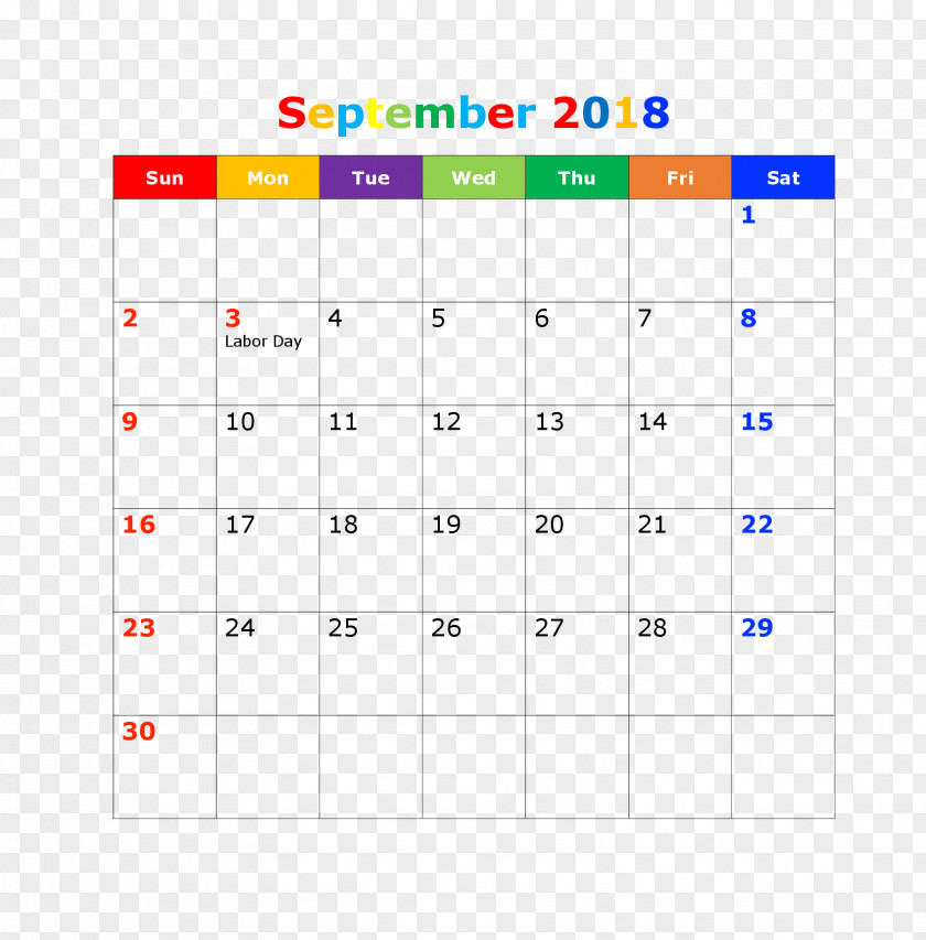 September 2018 Calendar Date 0 July Month PNG