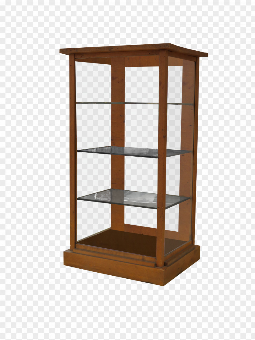 Book Shelf Display Case Cabinetry Furniture Window Glass PNG