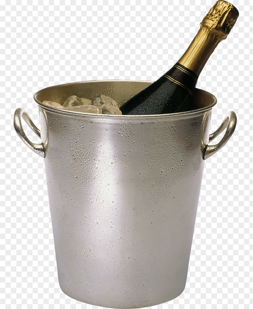 Champagne Bucket Sparkling Wine Bollinger Bottle PNG