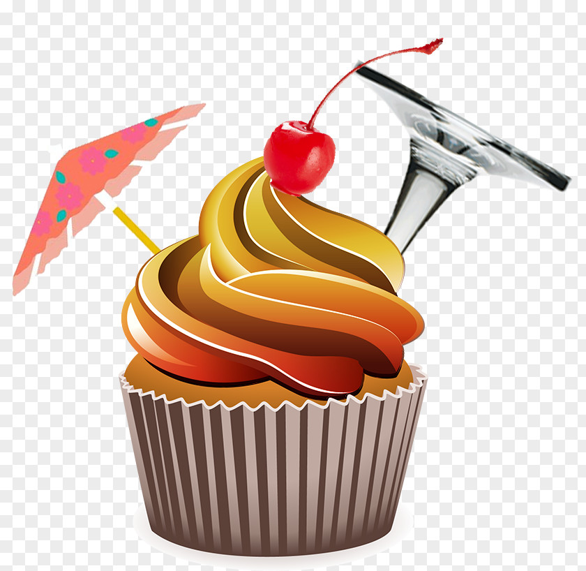 Chocolate Cake Cupcake Muffin Frosting & Icing Carrot PNG