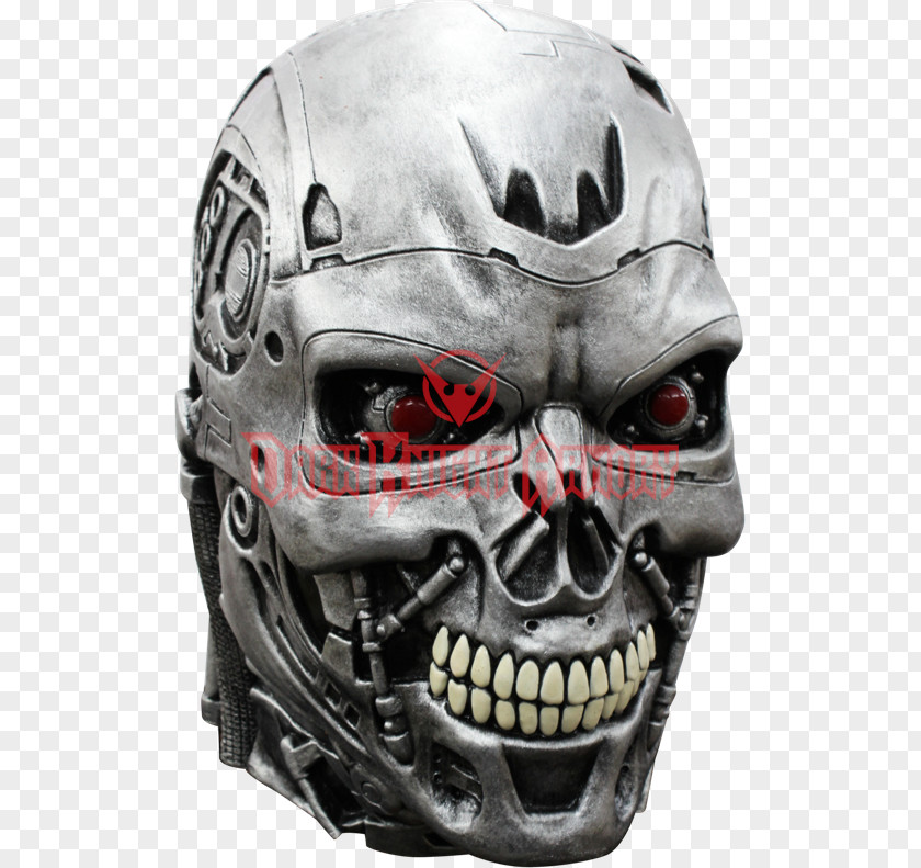 Cyborg Face The Terminator Sarah Connor Skynet Mask PNG