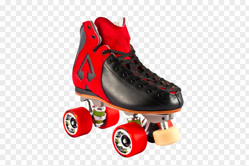 Roller Skates Boot Derby Arkansas Leather PNG