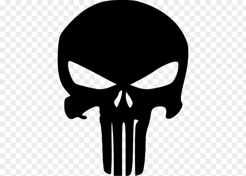 Skull Punisher Human Symbolism Decal Marvel Comics PNG