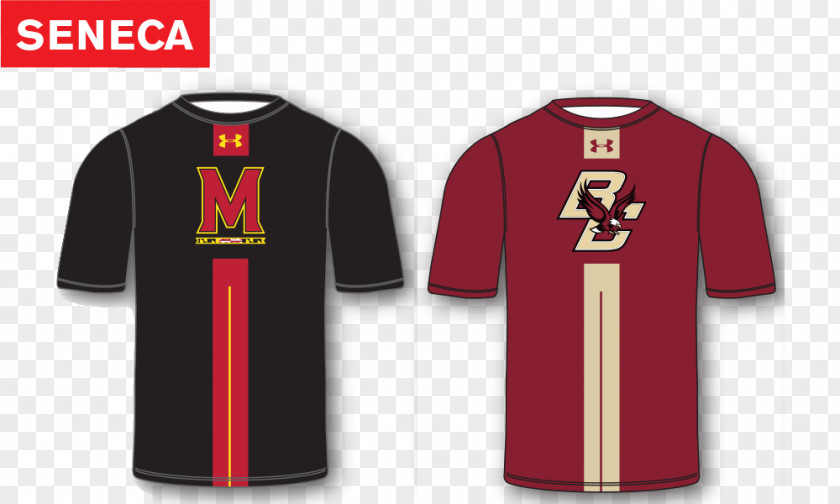 T-shirt Jersey Boston College Sleeve PNG