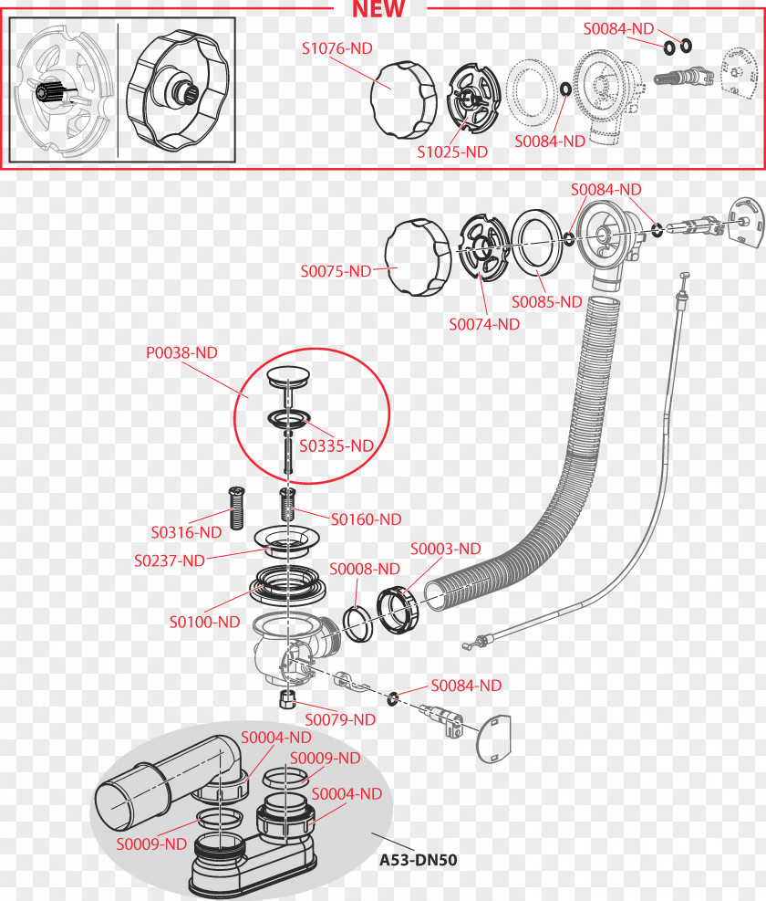 Bathtub Trap Automaton Siphon Plastic PNG