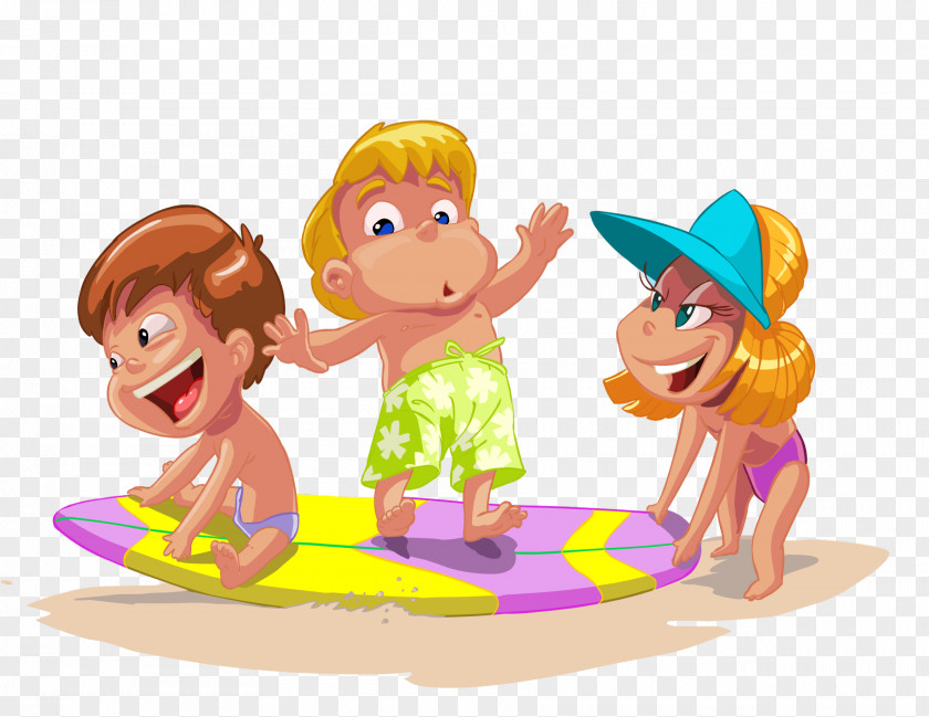 Beach Cartoon Child Animated Film PNG