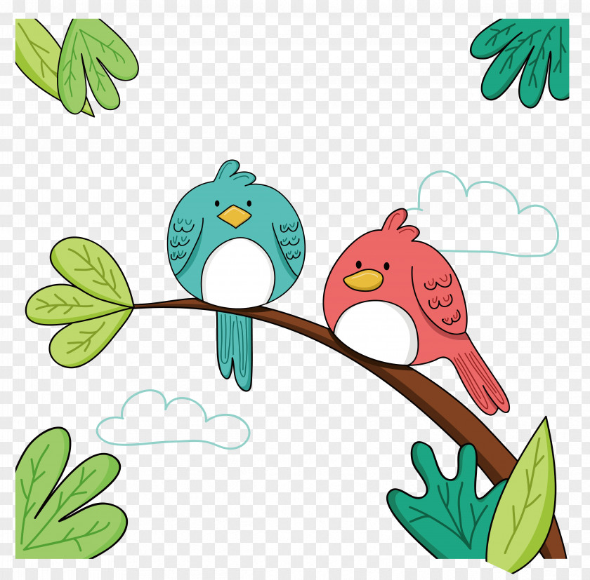 Birds On The Branch Bird PNG