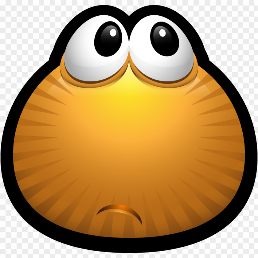 Brown Monsters 16 Smiley Yellow Beak Clip Art PNG