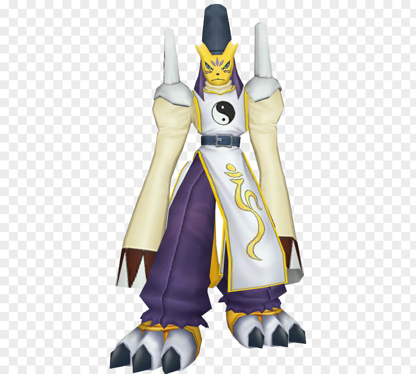 Digimon Masters World DS Renamon 3 PNG