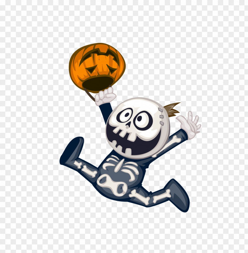 Halloween Cartoon Hand-painted Material PNG