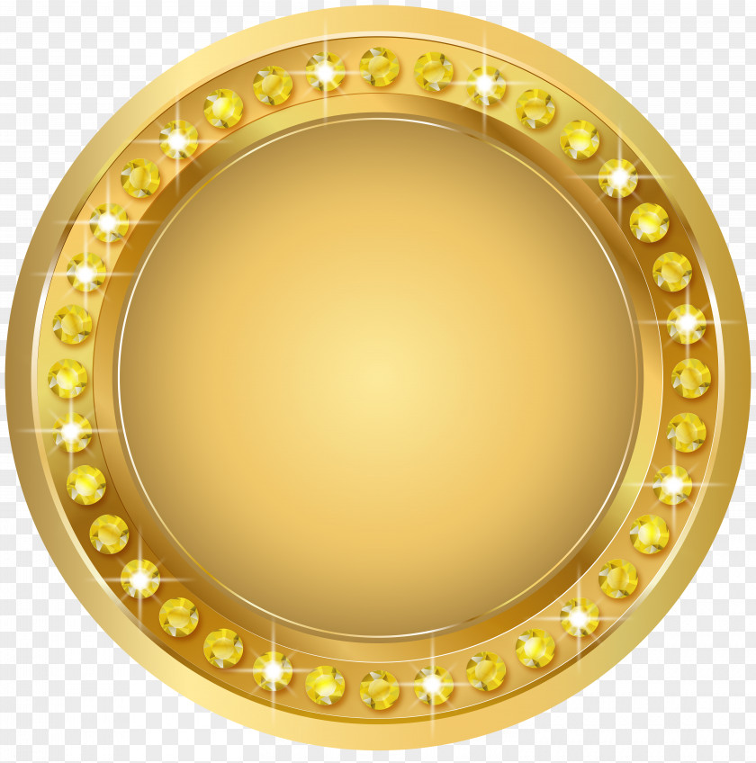 Seal Gold Clip Art PNG