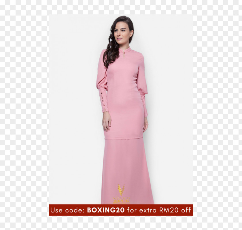 Dress Baju Kurung Robe Kebaya Sleeve Thawb PNG