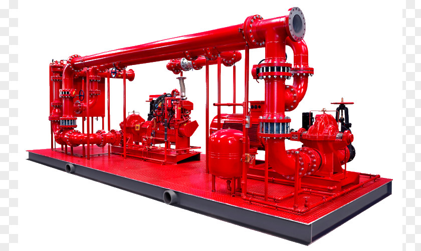 Fire Pump Protection Sprinkler System PNG