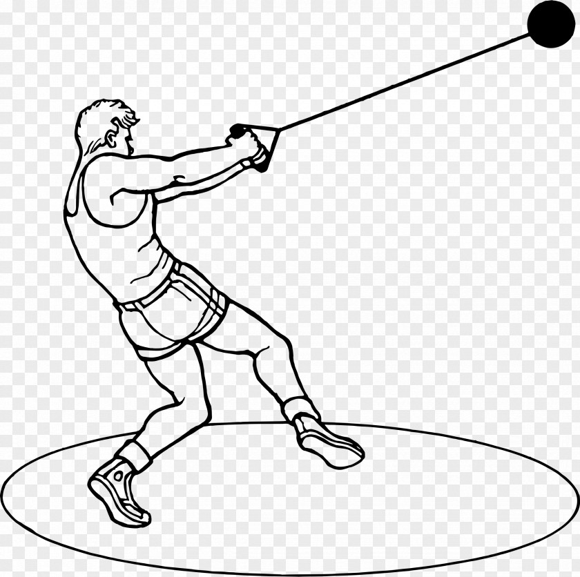 Hammer Throw Sport Track & Field Clip Art PNG