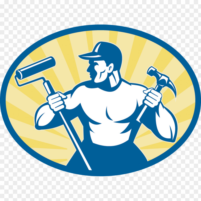 Handyman Logo Home Repair Vector Graphics Illustration Improvement PNG