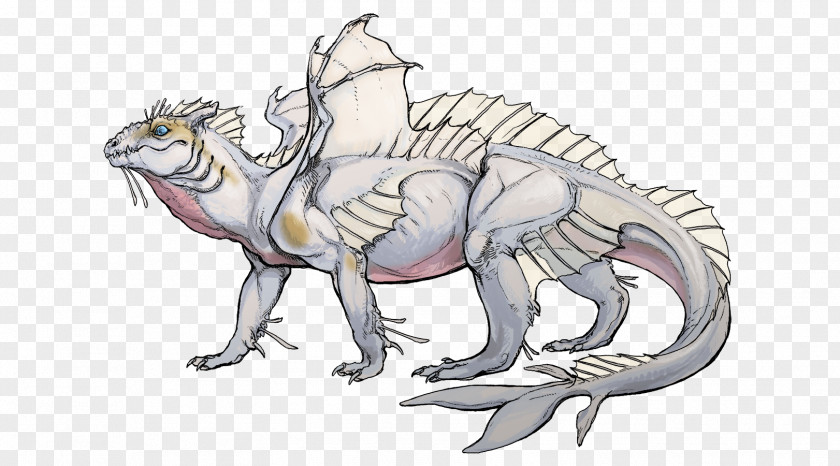 Dragon Tyrannosaurus Illustration Line Art Sketch PNG