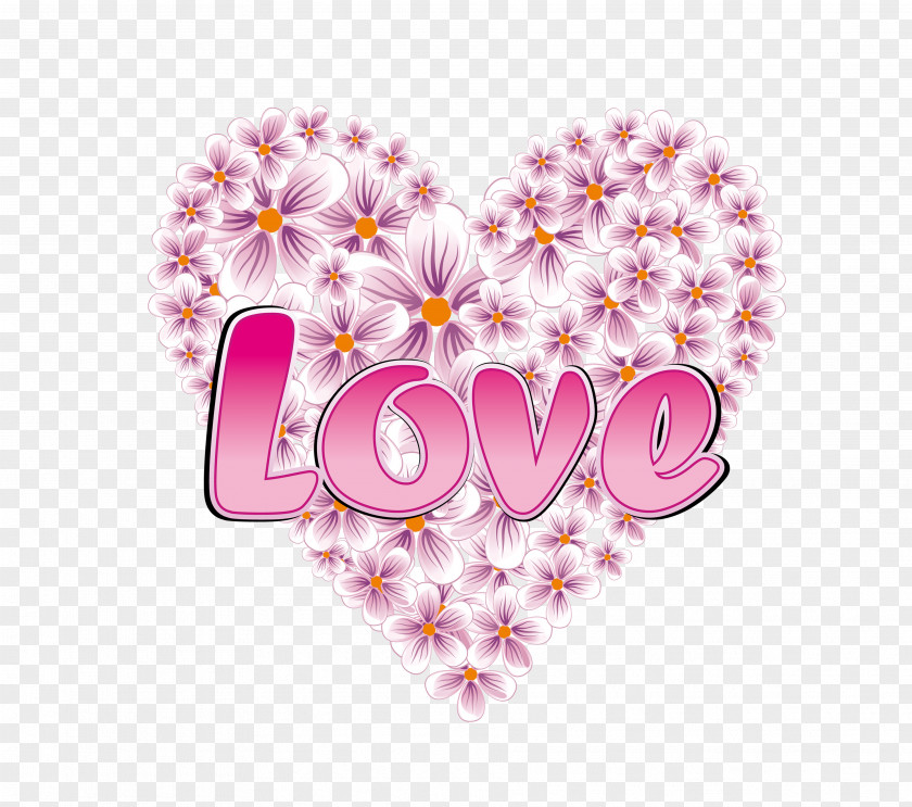 I Love You Heart Valentine's Day Clip Art PNG