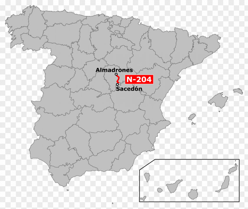Map Segovia Lleida Autopista AP-61 Location PNG