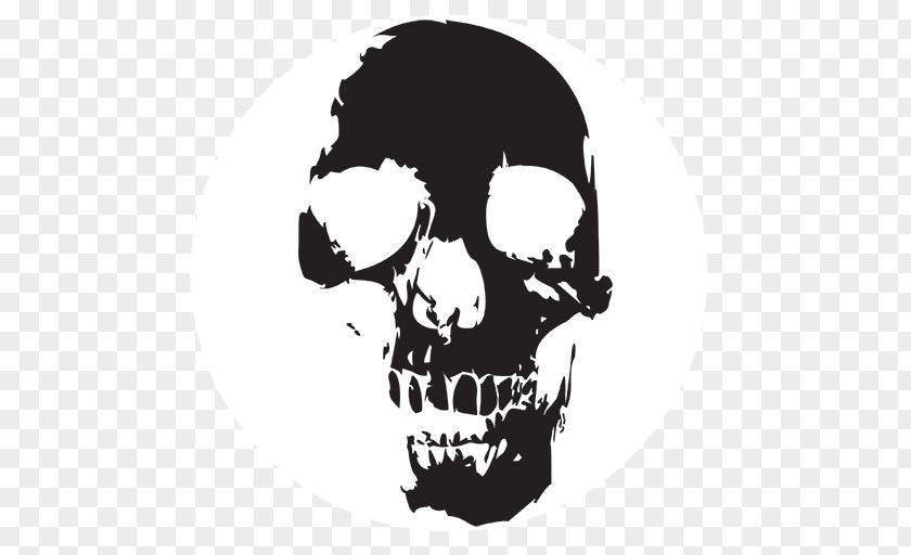 Skull Grunge PNG