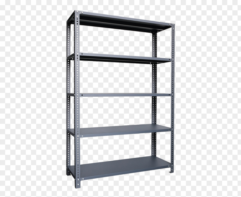 Angle Iron Shelf Metal Wood Bookcase Pallet Racking PNG