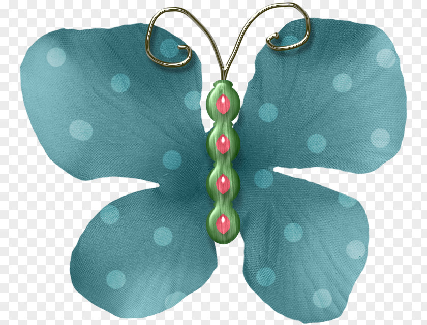 Butterfly Turquoise PNG