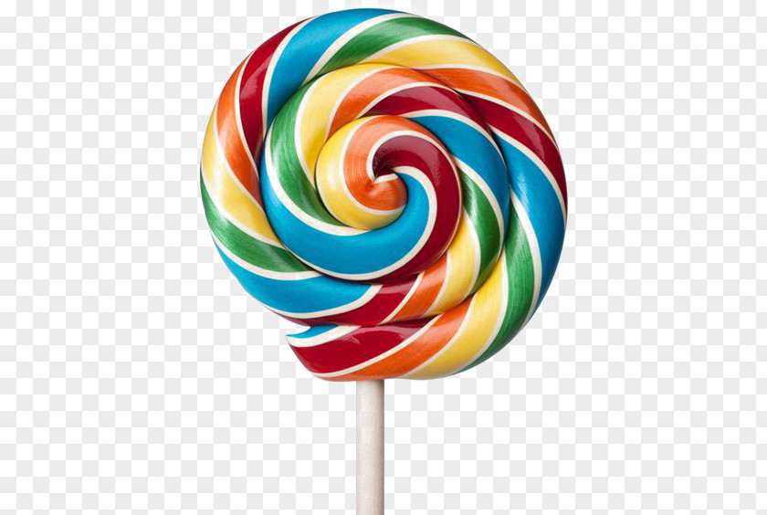 Color Wave Plate Sugar Lollipop Candy Clip Art PNG