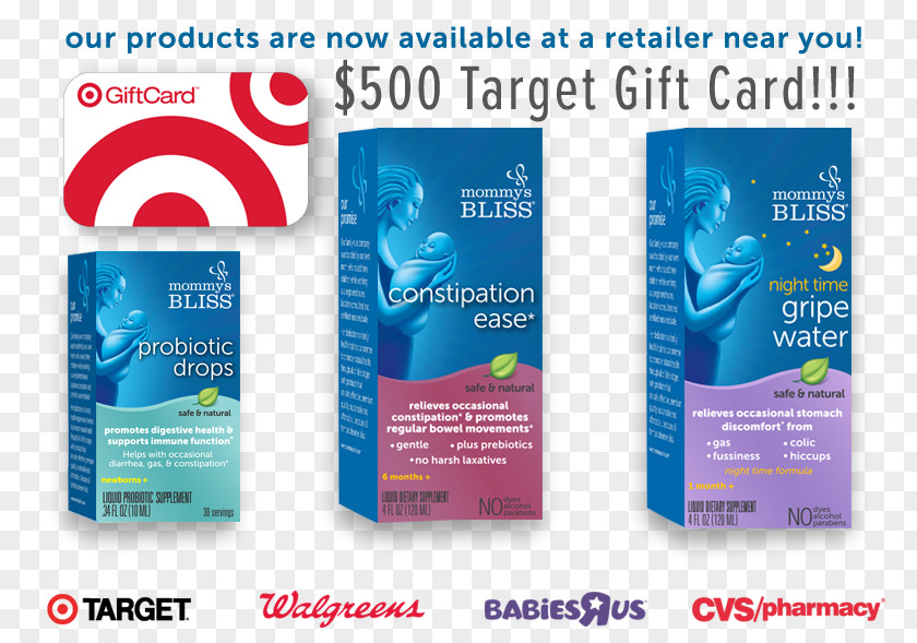 Target Board Constipation Fluid Ounce Probiotic Mommy's Bliss PNG