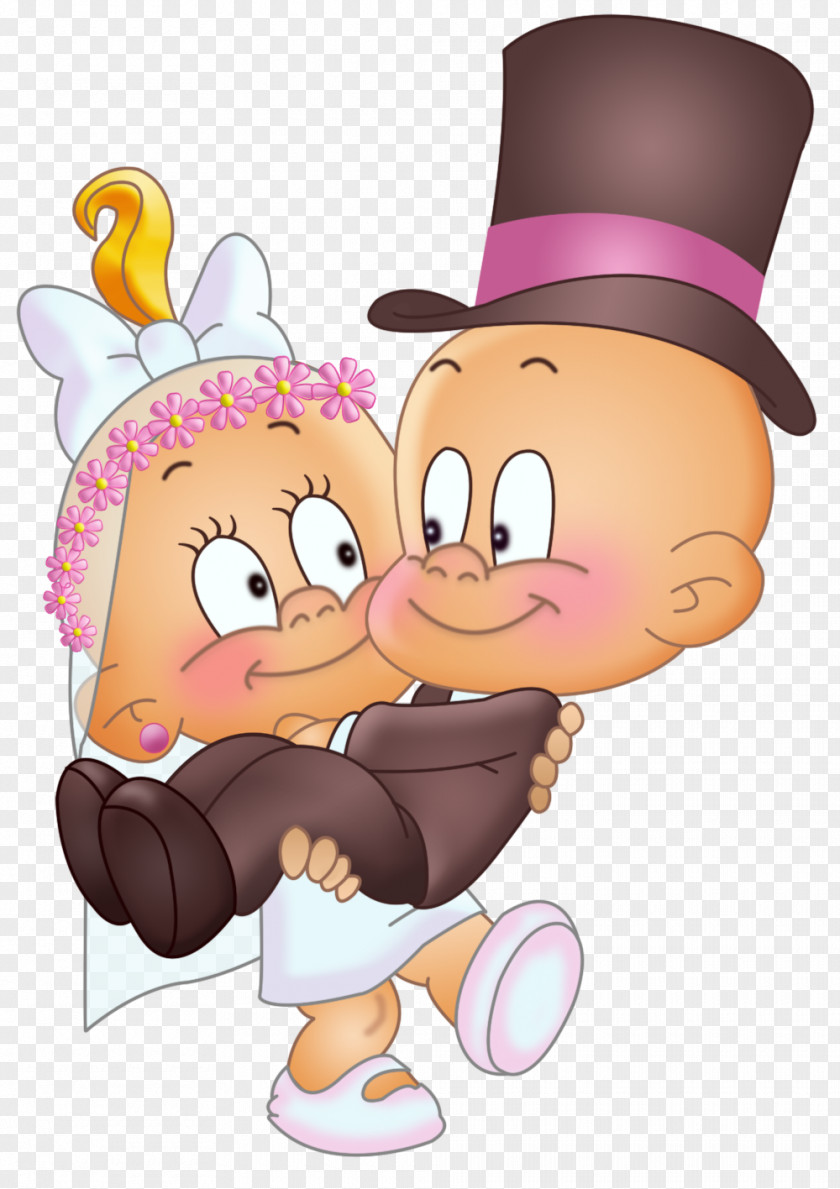 Wedding Couple Cartoon Child Clip Art PNG