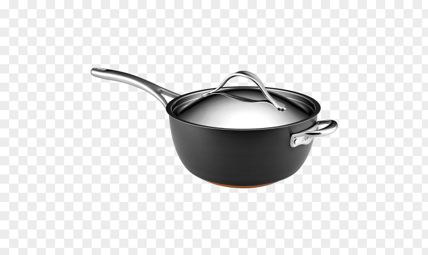 Frying Pan Non-stick Surface Cookware Saucier Anodizing PNG