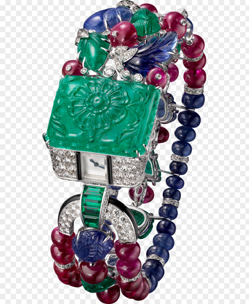 Sapphire 14 0 1 Cartier Jewellery Watch Necklace Emerald PNG