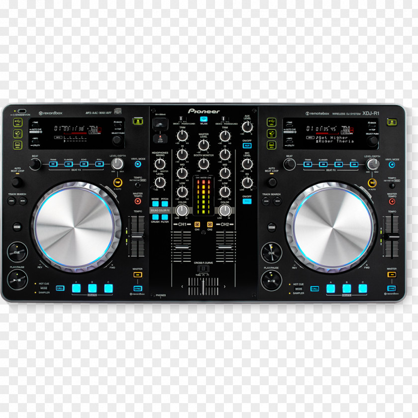 DJ Controller Pioneer Disc Jockey XDJ-R1 CDJ PNG