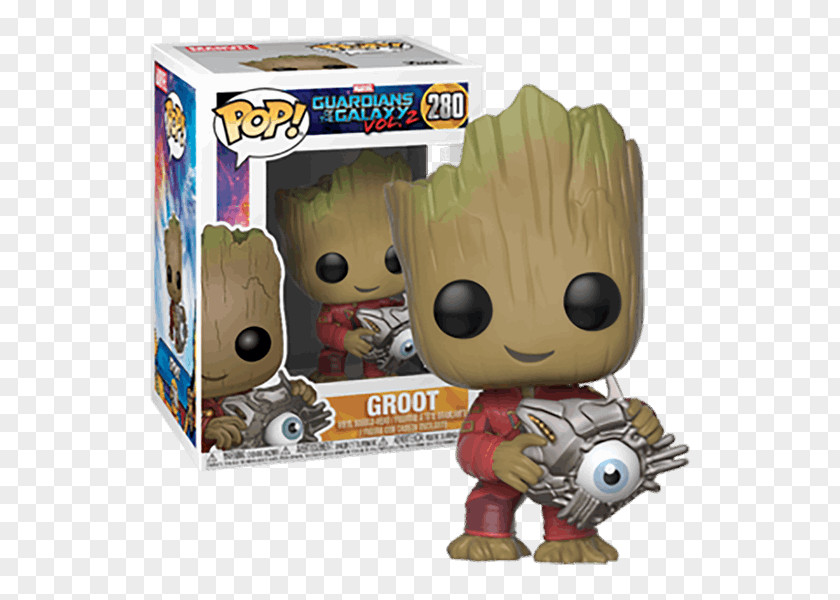 Groot Collector Rocket Raccoon Funko Pop! Marvel Guardians Of The Galaxy VOL. 2GrootMarvel Pop 2 PNG