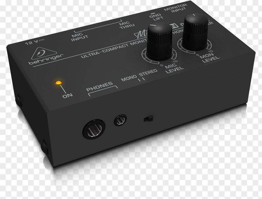 Headphone Amplifier Behringer Micromon MA400 RF Modulator Headphones Audio Power PNG