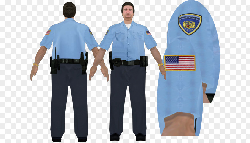 Police Grand Theft Auto: San Andreas Security Guard Officer PNG