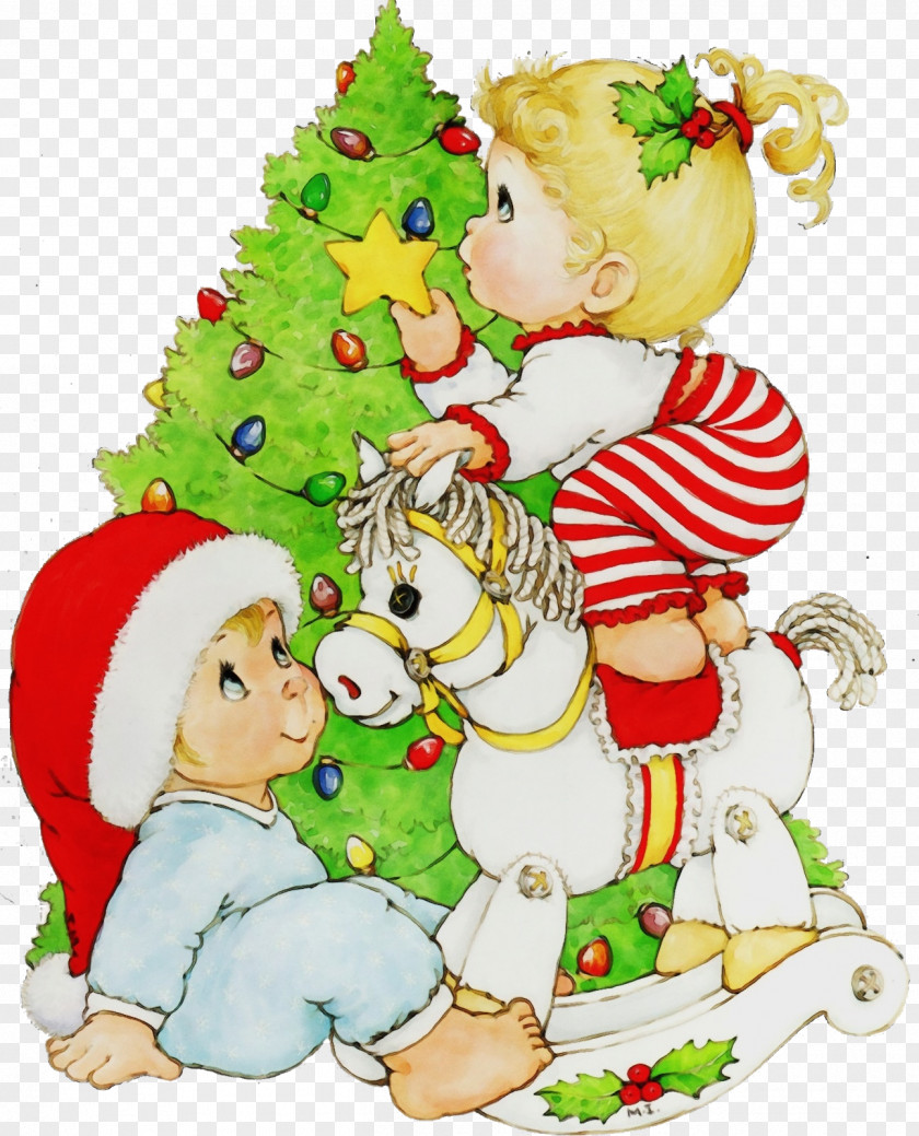 Santa Claus Christmas Tree Ornament PNG